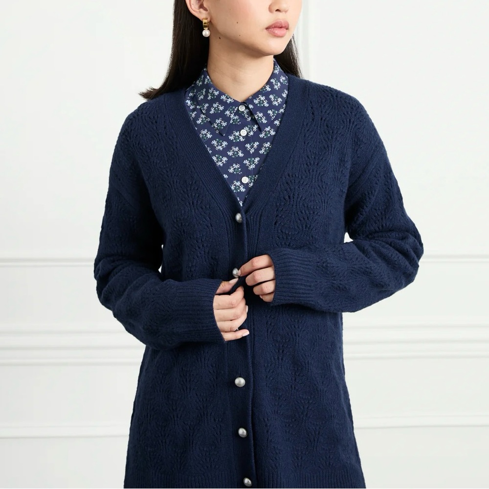 Hill House Home merino wool knit Grandpa Cardigan